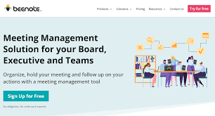 meeting management solutions